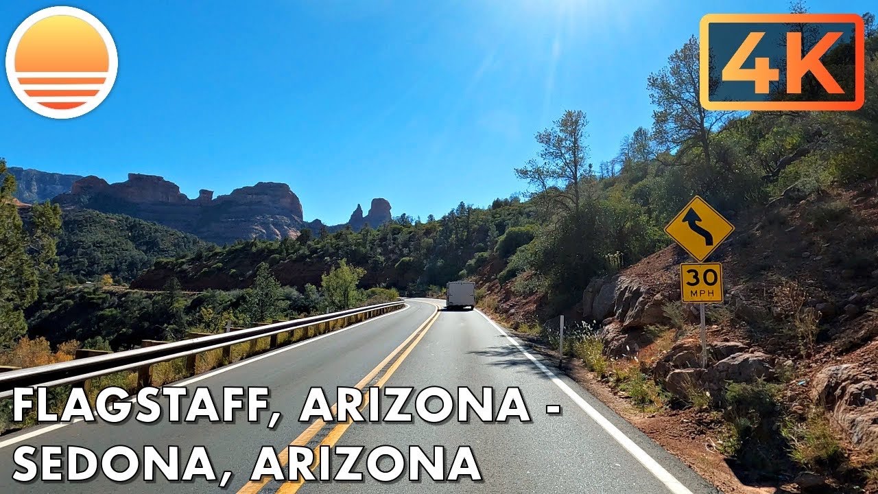 Flagstaff, Arizona to Sedona, Arizona! Drive with me!