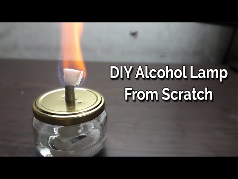 WUTA Edelstahl-Alkoholbrenner 200 Ml – Verdickte Wand, Mit Messingschraube & 5 Dochten, Explosionssicher, Für Labor & Handwerk