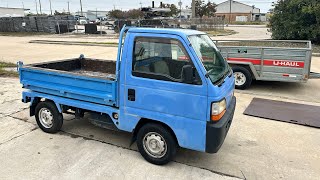 My wife wanted a Honda acty dump truck