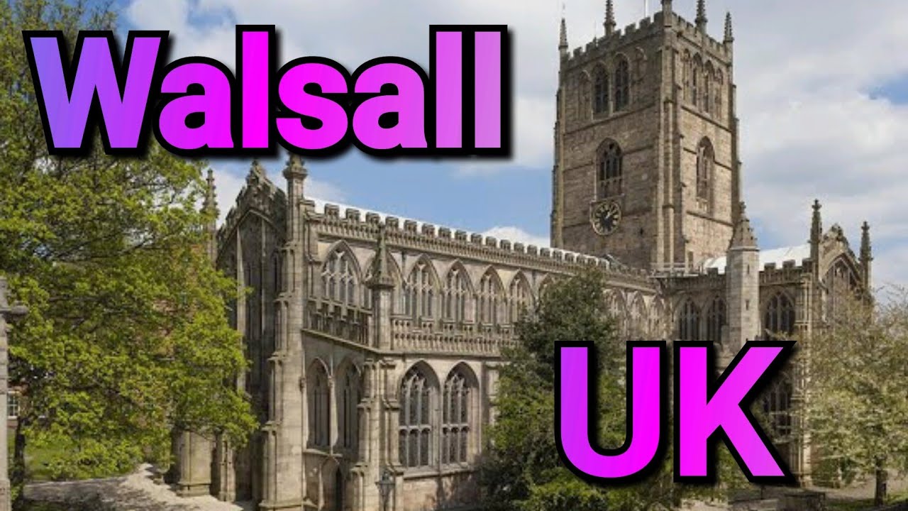 Driving Tour of Walsall UK