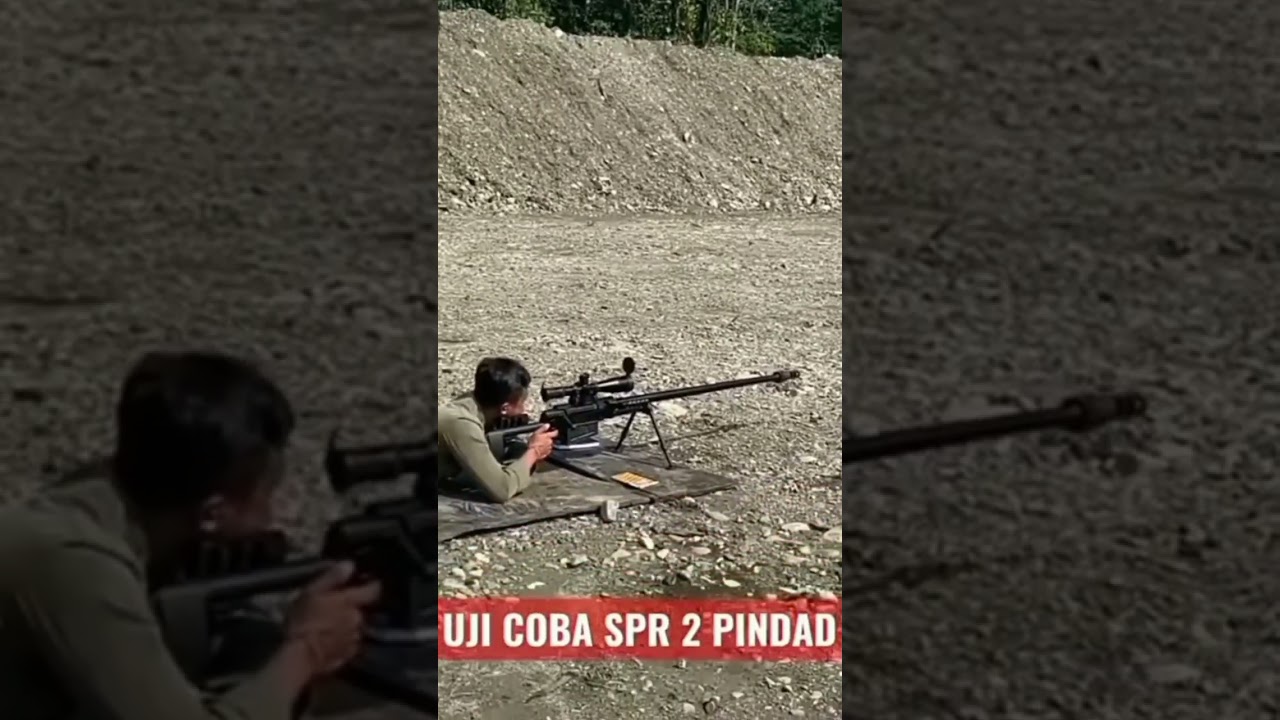 trials of heavy weapons SPR 2 pindad