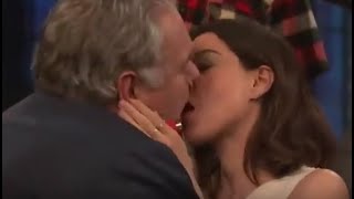 Aubrey Plaza Kissing a Fat Man [HD]