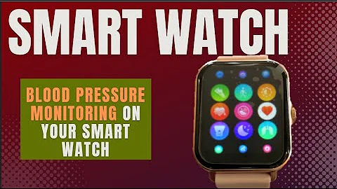 Mingdaln Smart Watch - Blood Pressure Monitoring