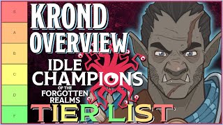 Krond Rework | Overview & Tier List Ranking | Idle Champions