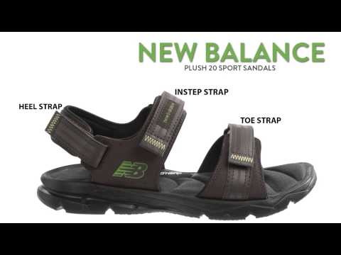 mens new balance plush20 sandal