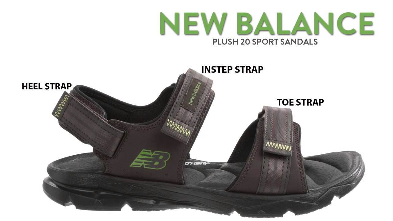 new balance plush 20 sandals