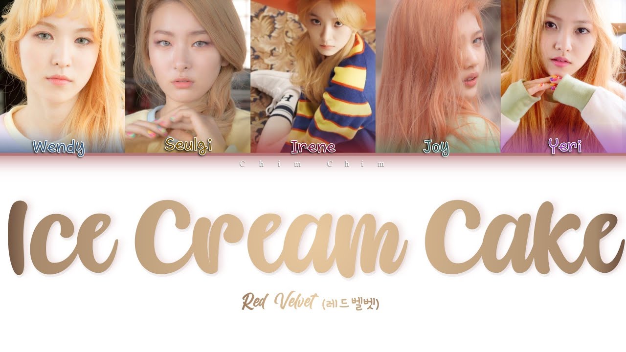 Red Velvet Ice Cream Cake Color Coded Han Rom Eng red-velvet-ice-cream-cake-color-coded-han-rom-eng