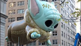 Macy's Thanksgiving Day Parade Returns! Giant Balloons, Tiptoe & Santa Claus, 2021, NYC