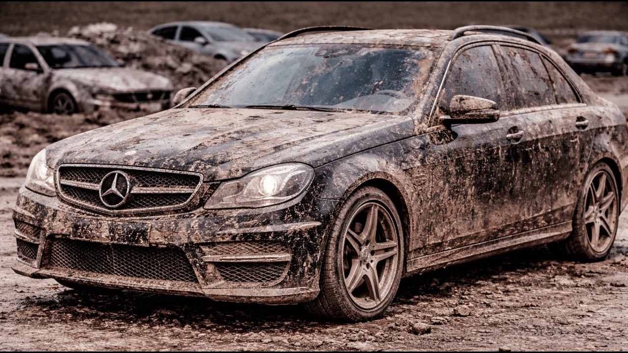 Abandoned Mercedes-AMG C63 Rebuild | Full V8 Restoration