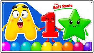 Preschool Learning activities for 3 year olds at home | Learn ABC Phonics Shapes Numbers Colors 🌈 screenshot 2