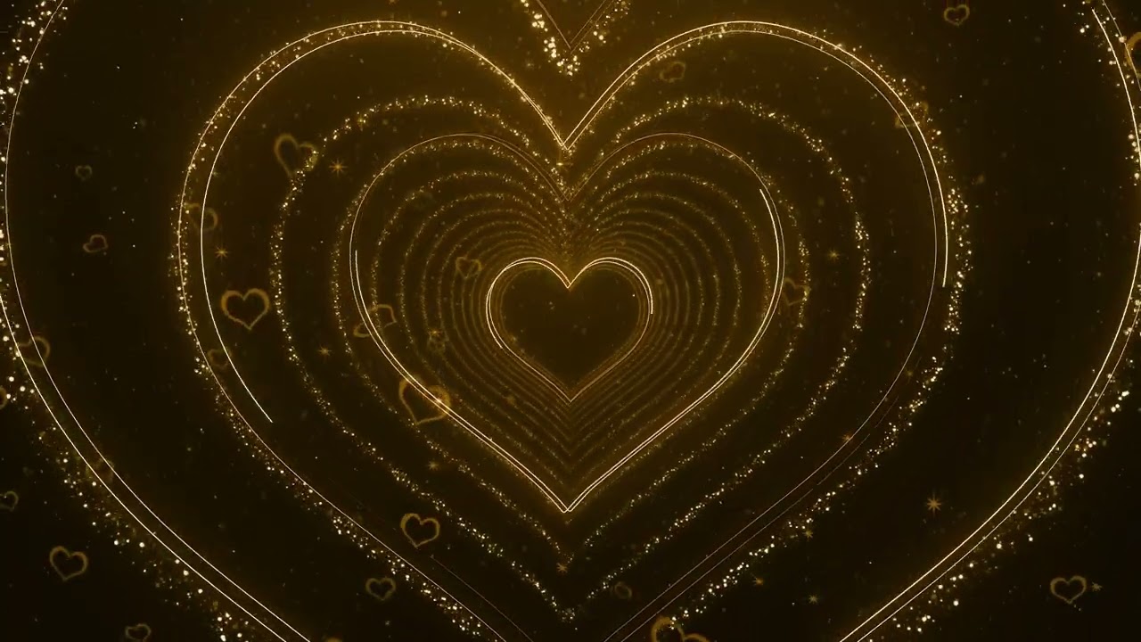 valentines day heart Orange FREE Valentine Backgrounds 4K | Love Hearts Animated Loop | Royalty-Free