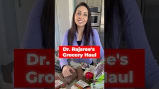 🫐 Dr. Rajsree's Grocery Haul!  #shorts #healthylifestyle