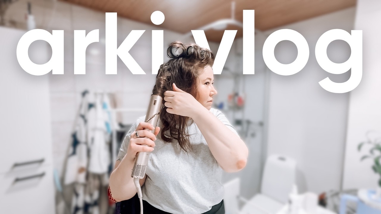 Tiistain arkea | Meikki- ja hiusrutiini & kauppareissu