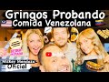 AMERICANS TRYING VENEZUELAN FOOD | GRINGOS PROBANDO LA COMIDA VENEZOLANA | MICKEY MENDOZA 🇺🇸❤️🇻🇪