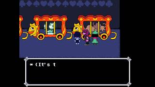 Deltarune - Prison Escape And The Castle ( Rouxls Kaard + K. Round 2nd Fight) screenshot 5