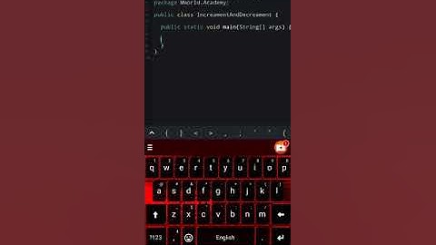 Java programming with android phone_Tutorial_10: Increament operator