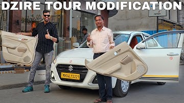 DZIRE TOUR UPGRADED WITH GENUINE POWER WINDOW,SIDE ORVMS & RUST INTERIOR 📞98201 87037