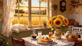 Peaceful Spring Morning 1950s Countryside Cottage | Vintage Music Playing Softly In Another Room screenshot 5
