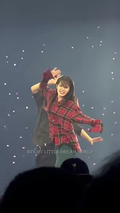 IU dancing in Mr  Rover song..💜 #iu #mrroversong #dance #stageiudanceing