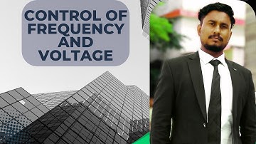 Control of Frequency & Voltage in Power System | AGC, ALFC & AVR Explained