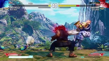 STREET FIGHTER V hit confirm