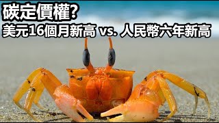 碳定價權 美元16個月新高vs.人民幣六年新高｜中美元首視訊達共識 人民幣升值示好？20211116《楊世光在金錢爆》第2751集