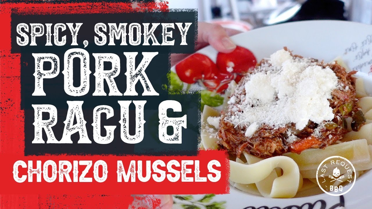 Epic Spicy, Smokey Pork Ragu & Chorizo Mussels