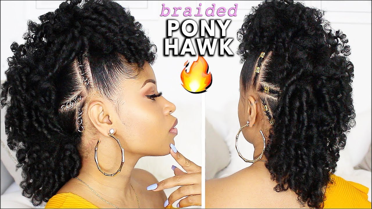 Curly mohawk hairstyles, Mohawk hairstyles, Curly mohawk