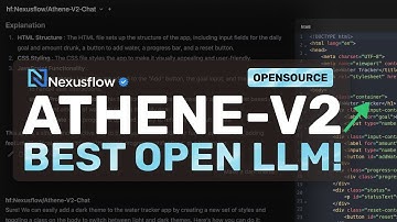 Athene-V2 & Agent : This NEW Opensource MODEL BEATS SONNET & GPT-4O! (Best OPEN LLM w/ Free API)