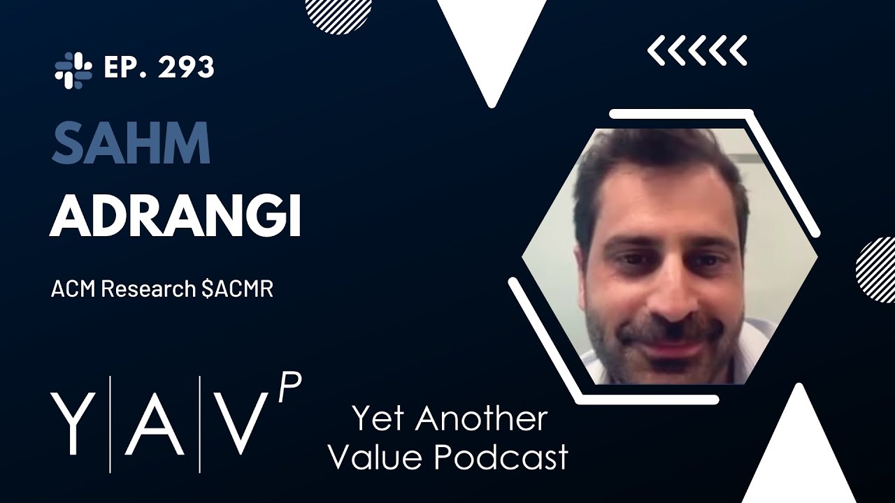 Kerrisdale Capital's Sahm Adrangi on $ACMR's price dislocation between Shanghai and NASDAQ listings