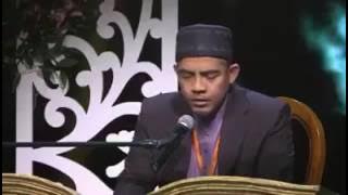 Bacaan tilawah Al Quran Ustaz Abdullah Fahmi di pentas antarabangsa.