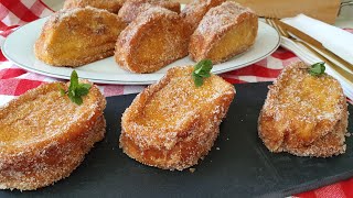 TORRIJAS CASERAS de la ABUELA tiernas y muy jugosas