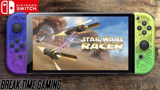STAR WARS Episode I Racer - Splatoon 3 Nintendo Switch OLED Handheld Gameplay