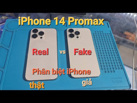 Cách Phân Biệt iPhone 14 Promax thật và giả | How to distinguish real and fake iPhone 14 Promax mới nhất 2023