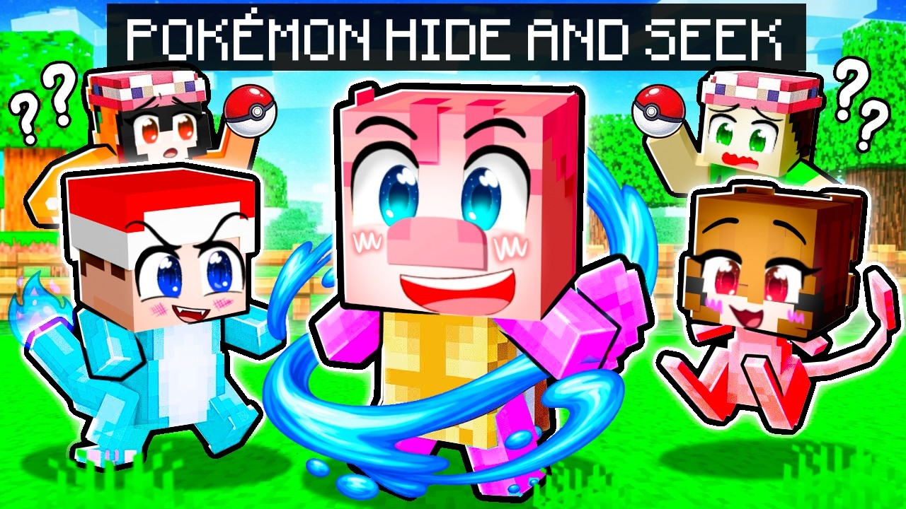 POKÉMON HIDE and SEEK v Minecraftu!