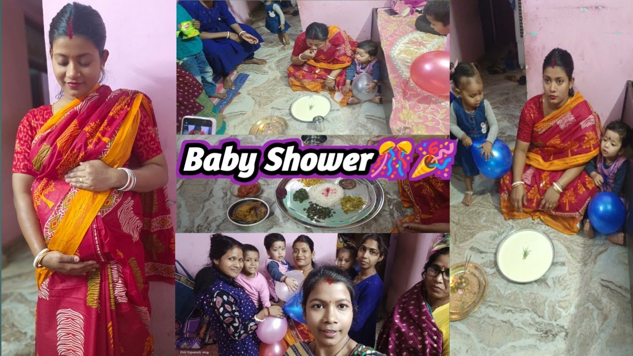 Aaj Meri Bahan Ka God Bharai Hai Baby Shower Bengali style