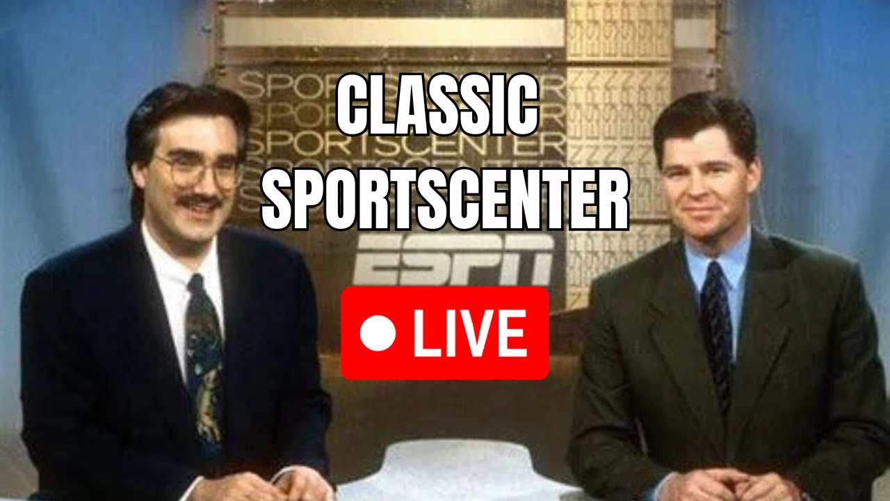 🔴LIVE🔴 90s ESPN Sportscenter Best Moments Sports Broadcast - YouTube