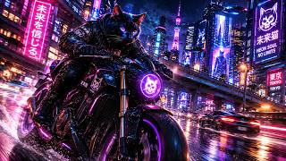 Night Ride in Neon City 🏍️ Aggressive Cyberpunk & Darksynth Music Mix News