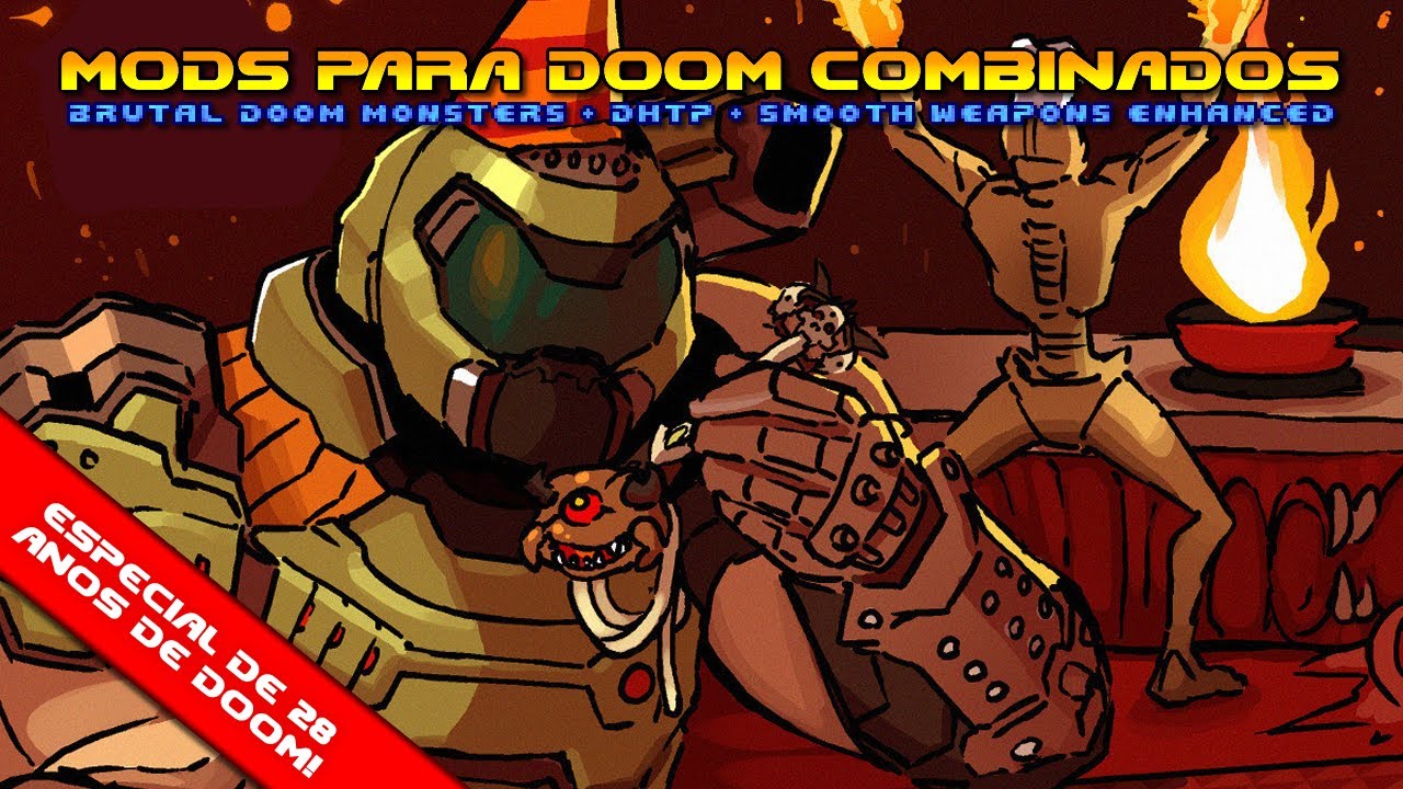 Mods para Doom Combinados especial de 28 anos de Doom