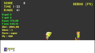 Power Engine v0.27 - Super/Hyper Sonic Test