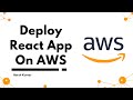 Deploying React Apps to AWS EC2: Simplified 💫🔥