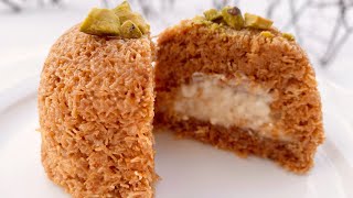 طريقة عمل كنافة بالقشطة بأسهل وأحلى طريقة بدون فرن(كنافة الفنجان)kunafa recipe