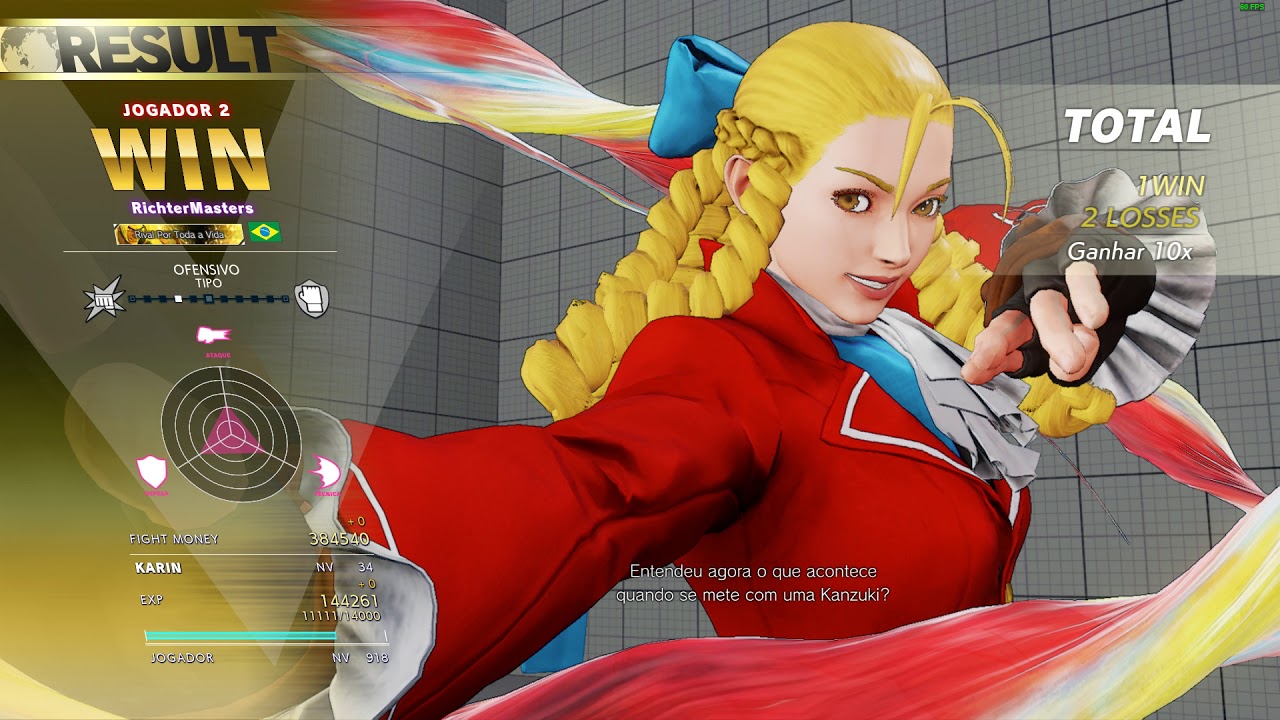 Street Fighter V - Lordchapo (M. Bison) vs RichterMasters (Karin)
