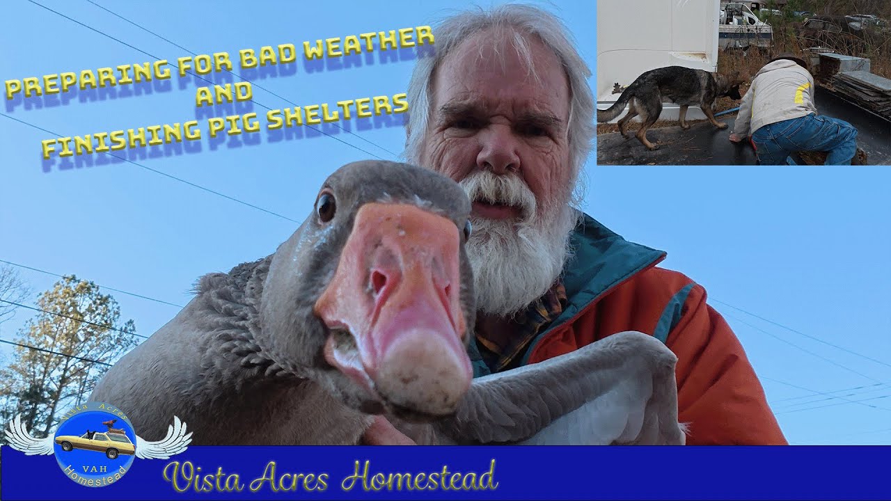 Saving money on the Farm by recycling and reusing. Snow, Ice and Farm Animals don't mix well. EP