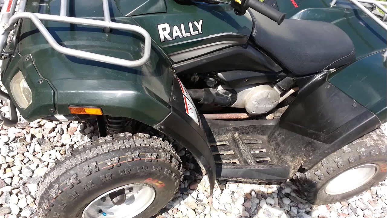 2006 Bombardier (CanAm) RALLY 200 start up YouTube