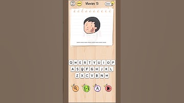 Brain Test Tricky Words Movies Level 13