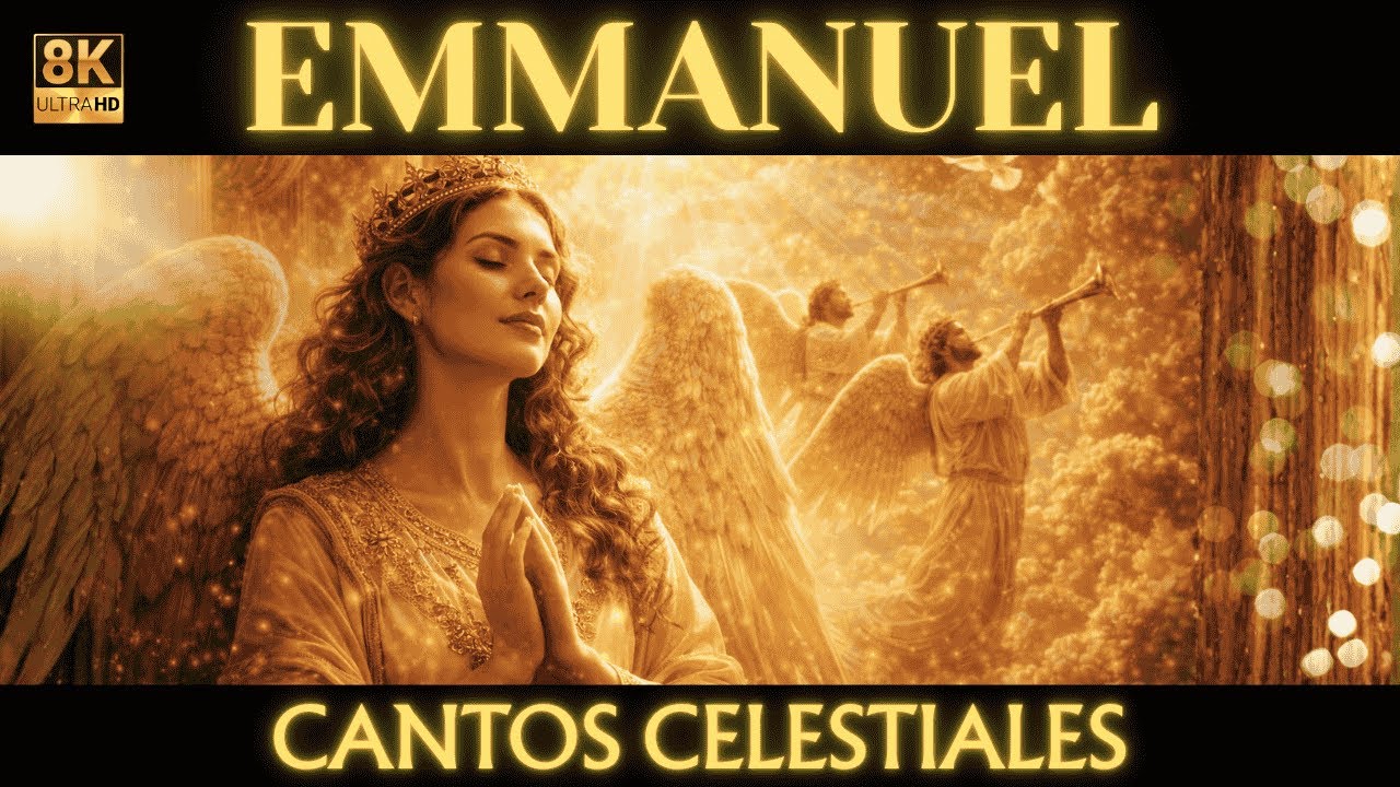 CANTOS CELESTIALES ✨EMMANUEL 🕊️ El Dios que Permanece con Nosotros | Música Cristiana de Adoración