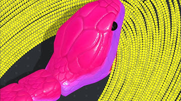 Snake Clash! .io - MAX LEVEL Gameplay! NEW GAME! #snakeclash 