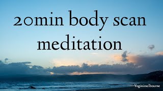 20min body scan meditation | relaxation | alleviate anxiety & stress