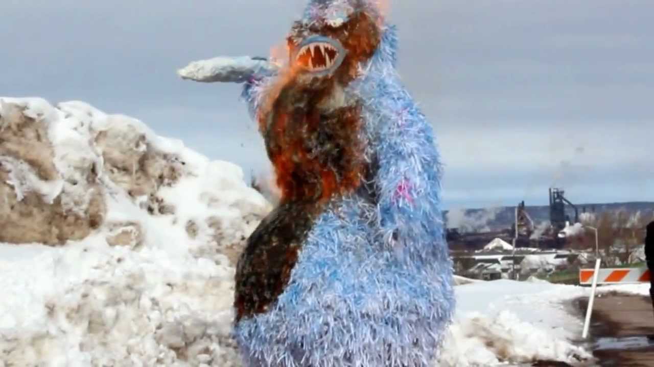 2013 Snowman Burning YouTube